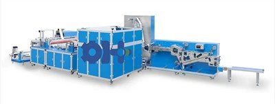 Machine de fabrication de draperie universelle pour pack chirurgical jetable