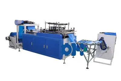 Machine à tablier jetable en plastique